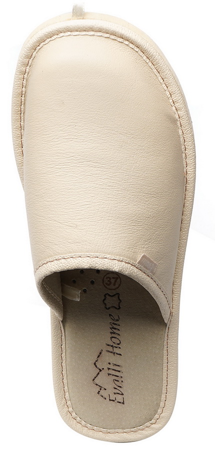 женские тапочки натуральная кожа evalli 