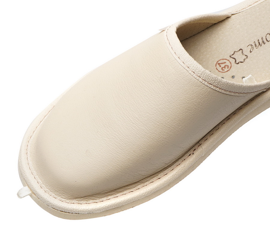 женские тапочки натуральная кожа evalli 