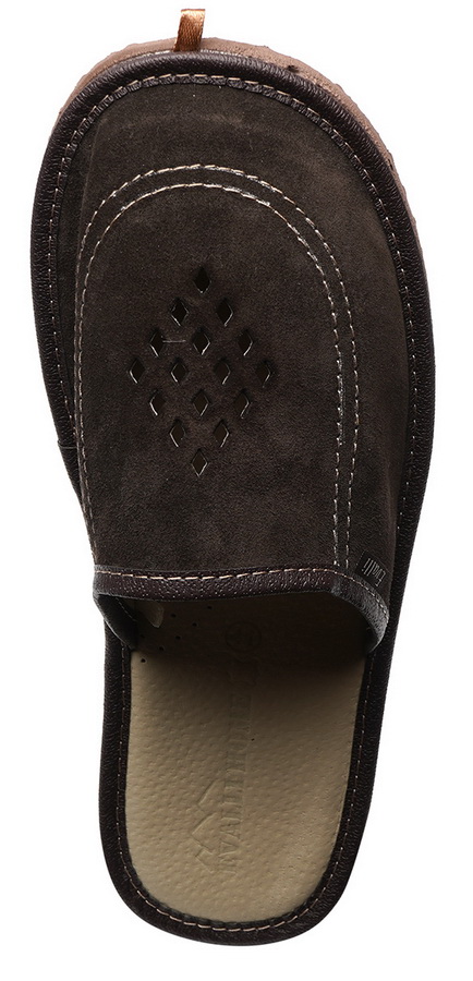 мужские тапочки натуральная кожа (замша) evalli россия