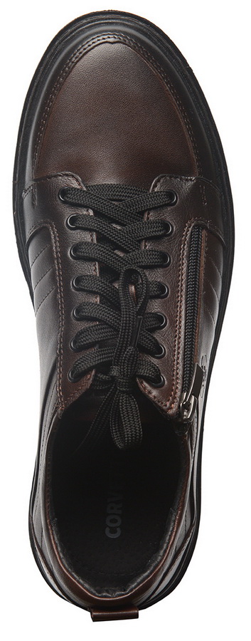 мужские полуботинки полуспорт натуральная кожа corvetto италия