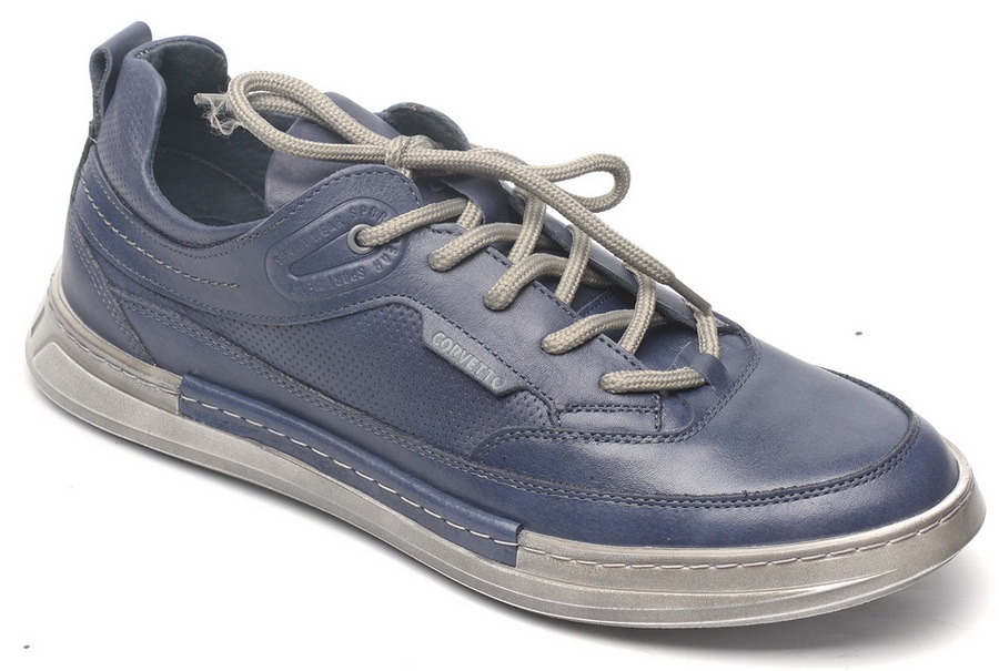 мужские кроссовки натуральная кожа corvetto италия