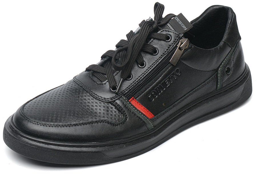 мужские кроссовки натуральная кожа corvetto италия