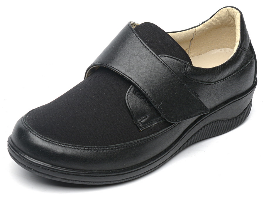 женские туфли натуральная кожа + спецтекстиль corvetto