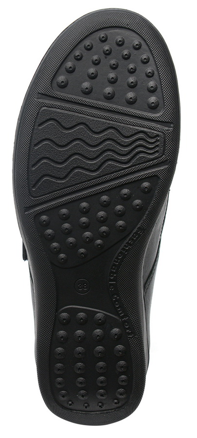 женские туфли натуральная кожа + спецтекстиль corvetto