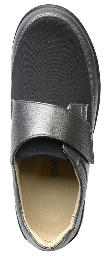 женские туфли натуральная кожа + спецтекстиль corvetto