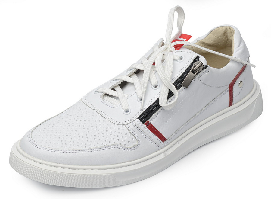 мужские кроссовки натуральная кожа corvetto италия