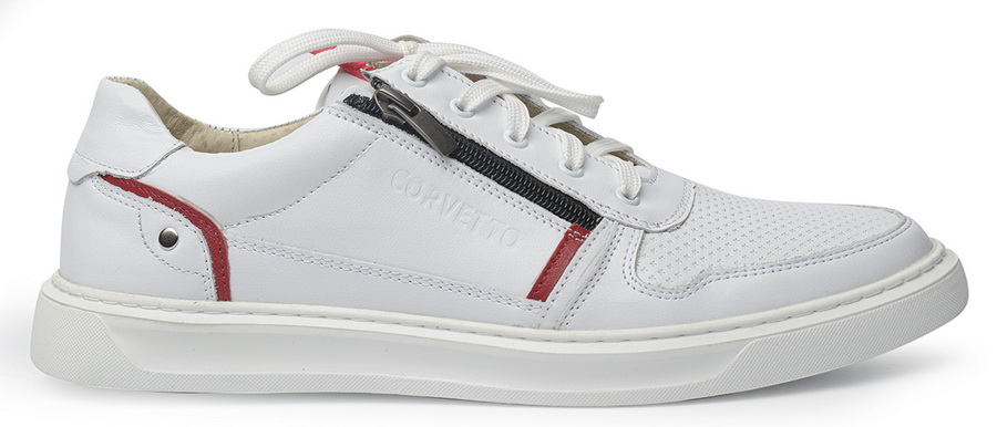 мужские кроссовки натуральная кожа corvetto италия