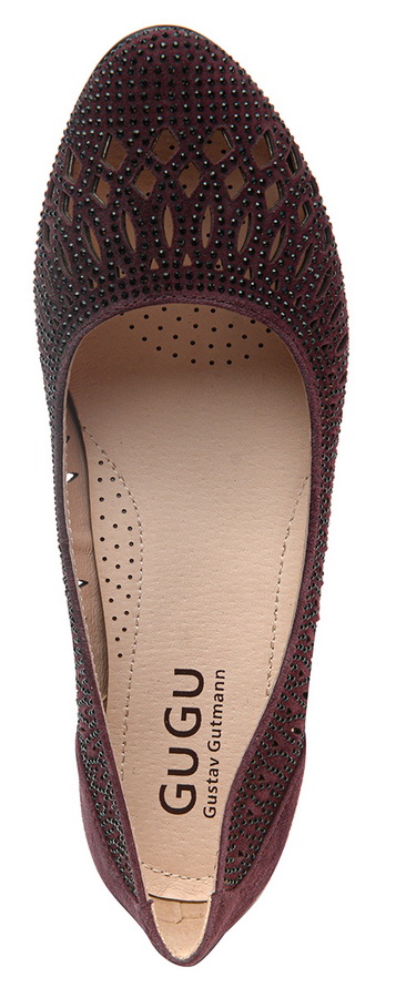 женские туфли натуральная кожа (велюр) gugu германия