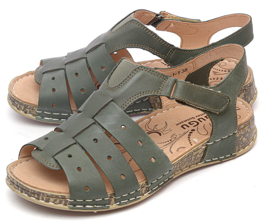 женские босоножки натуральная кожа gugu германия