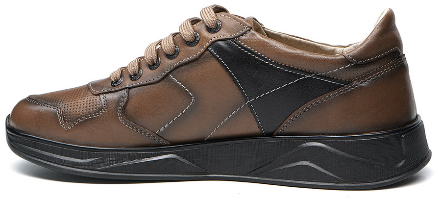 мужские кроссовки натуральная кожа corvetto италия