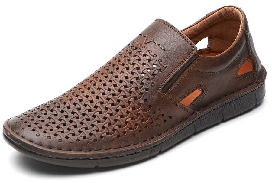 мужские туфли летние натуральная кожа  corvetto италия