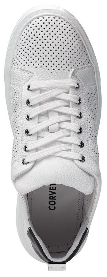 мужские кроссовки натуральная кожа corvetto италия