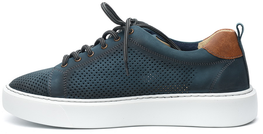 мужские кроссовки натуральная кожа corvetto италия