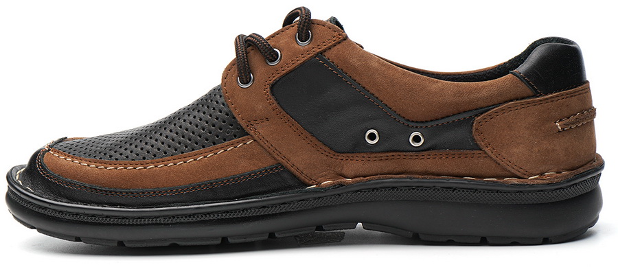 мужские туфли летние натуральная кожа + нубук corvetto италия