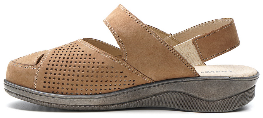 женские босоножки натуральная кожа corvetto