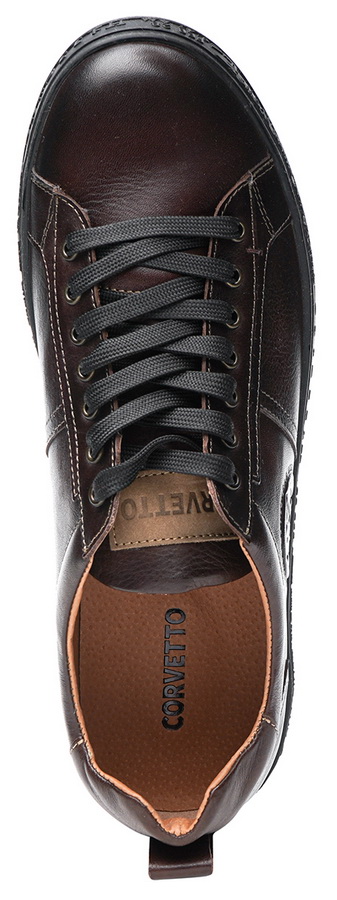 мужские кроссовки натуральная кожа corvetto италия