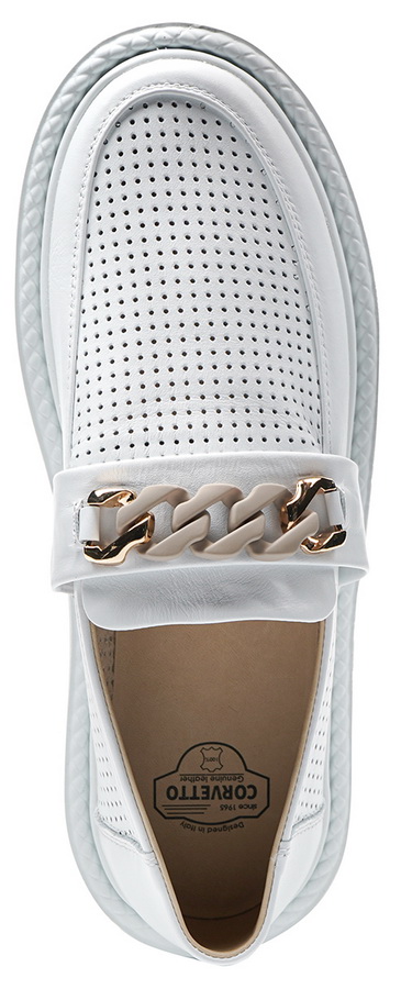 женские лоферы натуральная кожа corvetto италия