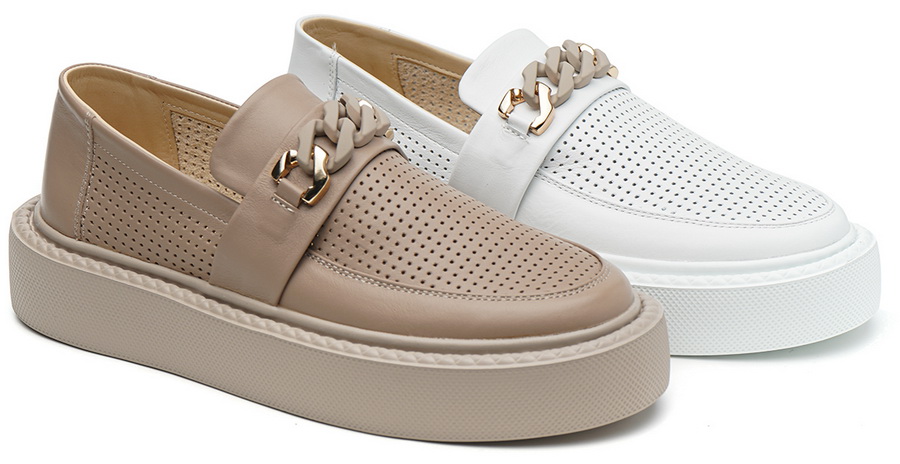 женские лоферы натуральная кожа corvetto италия