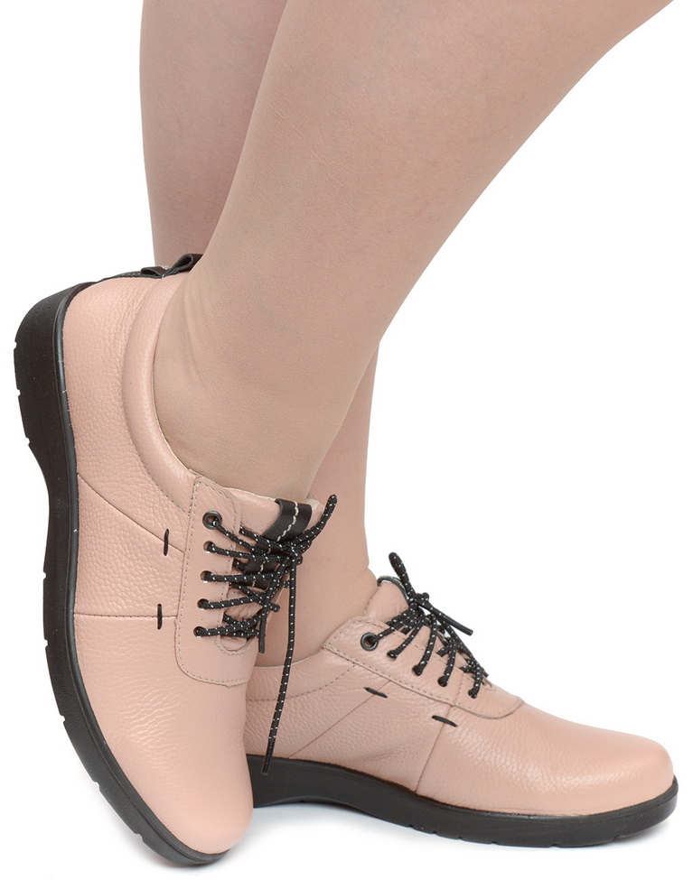 женские полуспортивные туфли натуральная кожа росвест россия