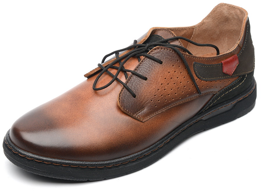 мужские полуботинки натуральная кожа corvetto италия