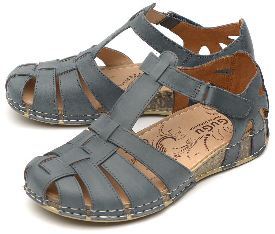 женские босоножки натуральная кожа gugu германия