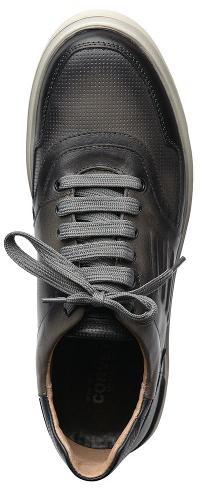 мужские полуботинки полуспортивные натуральная кожа corvetto италия