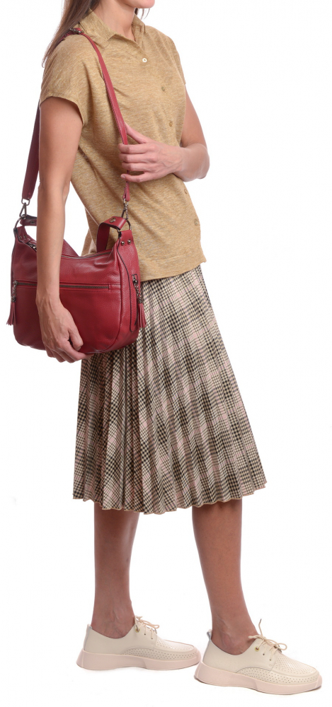 сумка женская натуральная кожа kiki lok корея