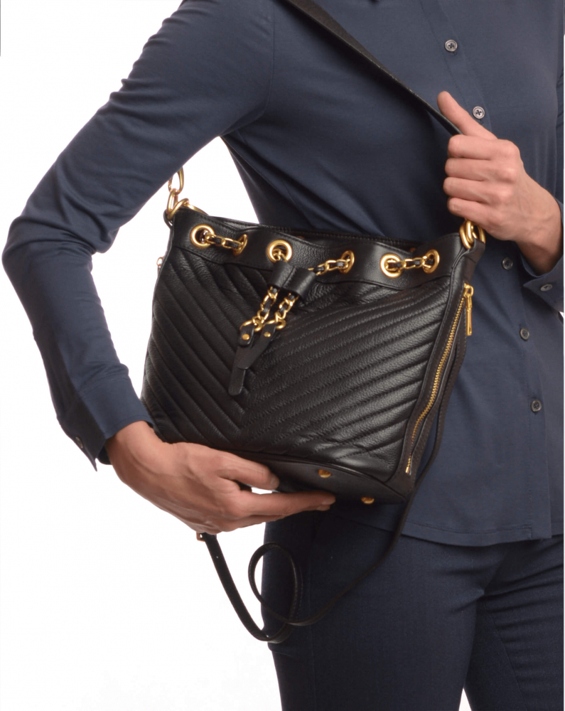 женская сумка натуральная кожа  kikilok корея