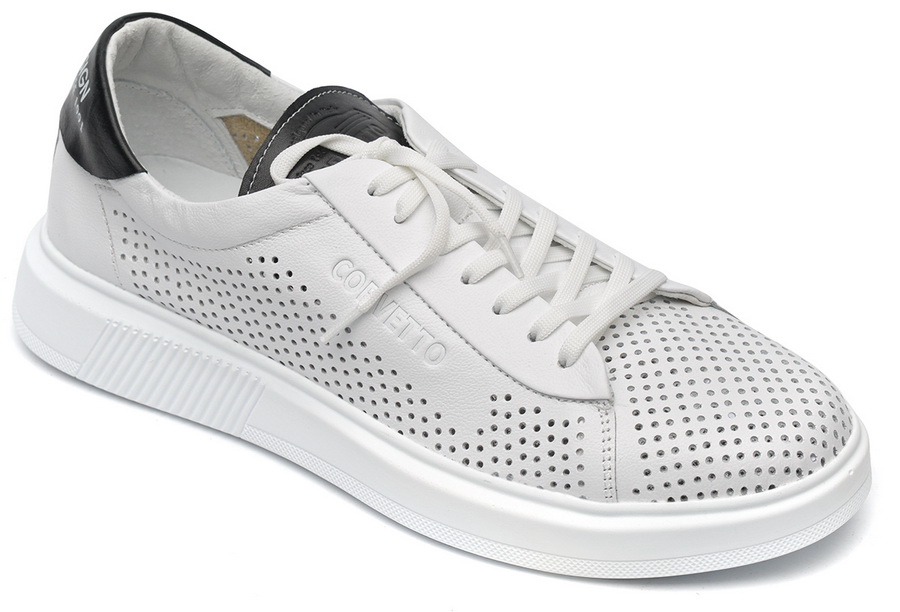 мужские кроссовки натуральная кожа corvetto италия