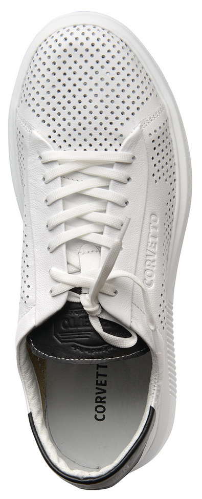 мужские кроссовки натуральная кожа corvetto италия