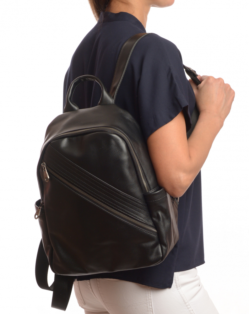 рюкзак натуральная кожа kiki lok корея