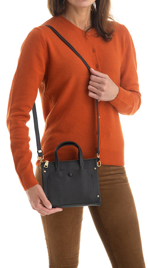 женская сумка натуральная кожа  kiki lok корея