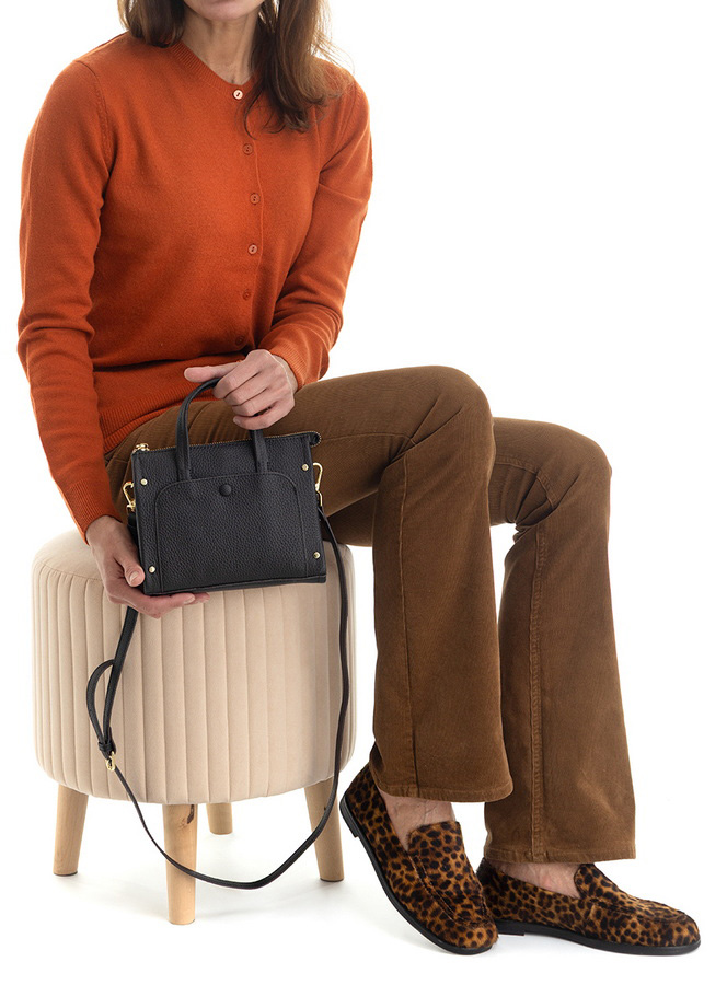 женская сумка натуральная кожа  kiki lok корея