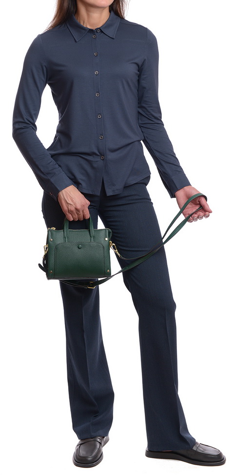 женская сумка натуральная кожа  kiki lok корея