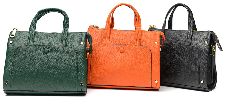 женская сумка натуральная кожа  kiki lok корея