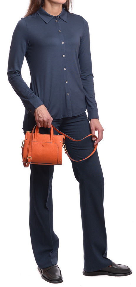 женская сумка натуральная кожа  kikilok корея