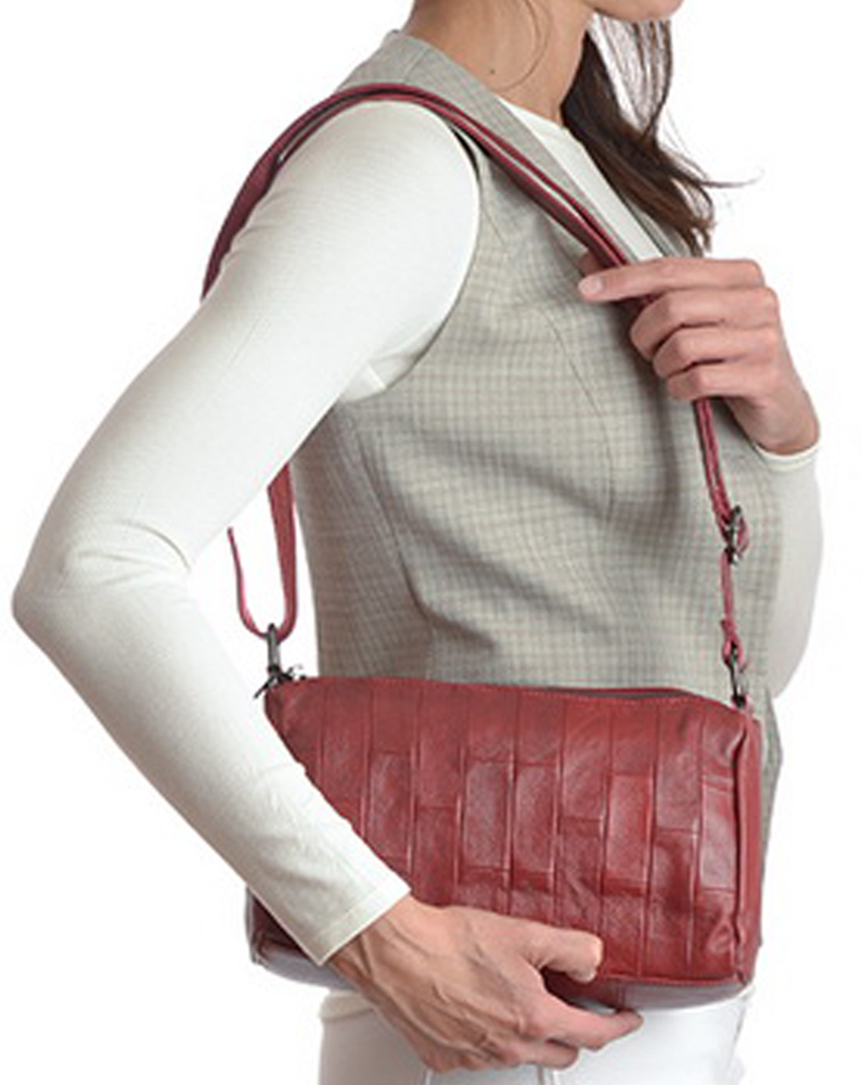 женская сумка натуральная кожа  kiki lok корея