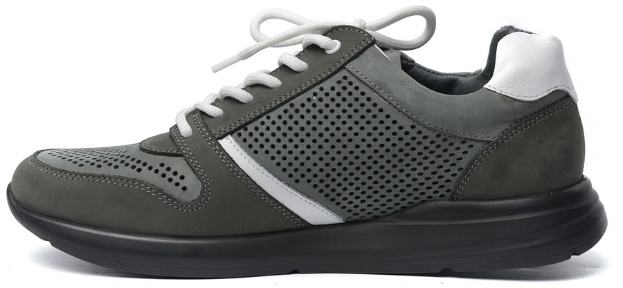 мужские кроссовки натуральная кожа (нубук) corvetto италия